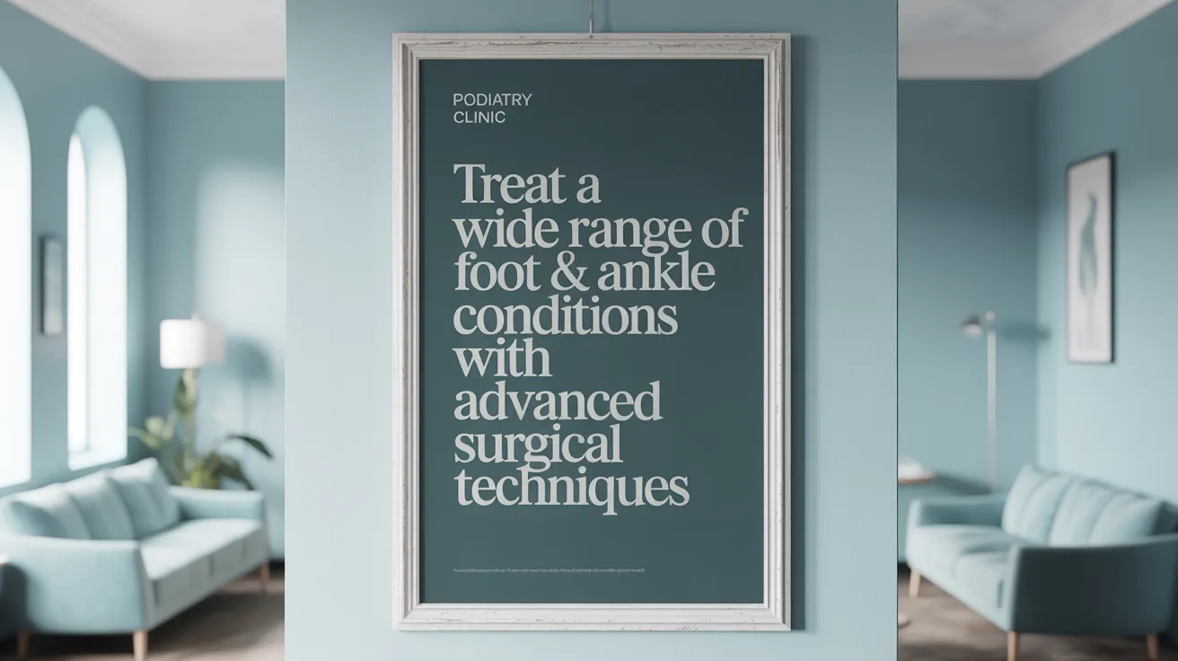 Treat a Wide Range of Foot & Ankle Conditions with Advanced Surgical Techniques