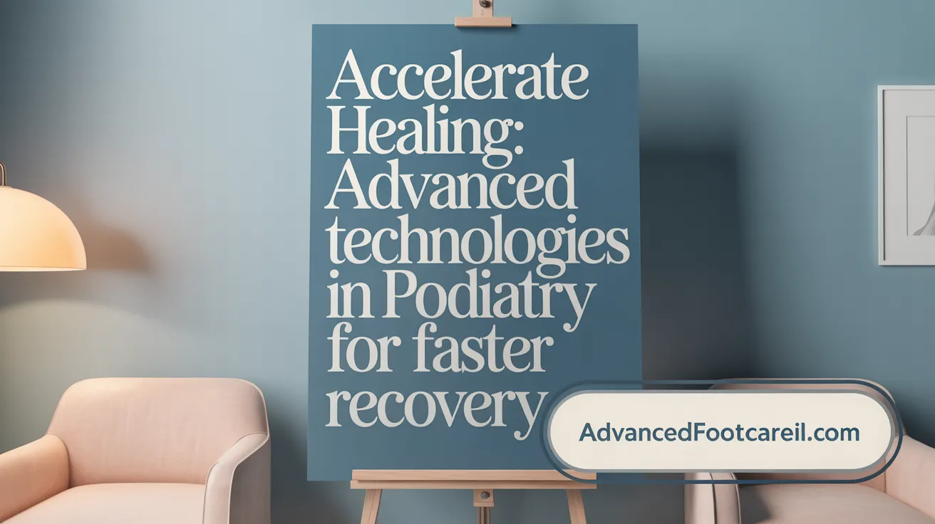 Accelerate Healing: Advanced Technologies in Podiatry for Faster Recovery