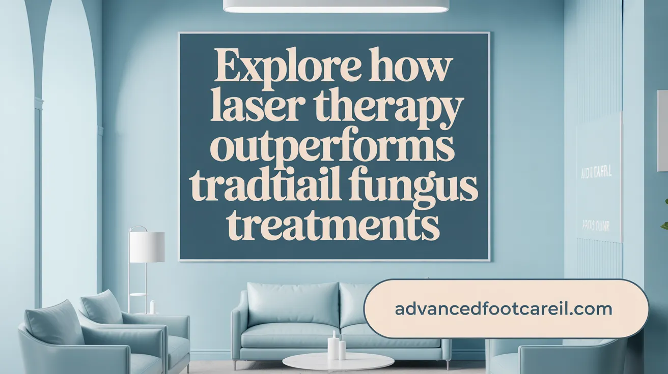 Explore How Laser Therapy Outperforms Traditional Nail Fungus Treatments