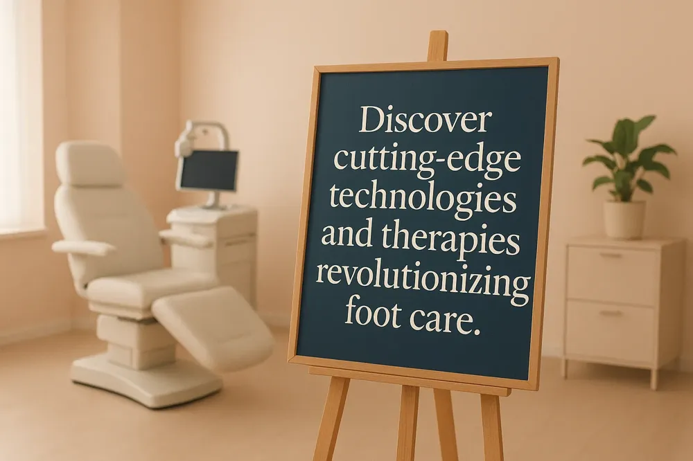 Discover cutting-edge technologies and therapies revolutionizing foot care.