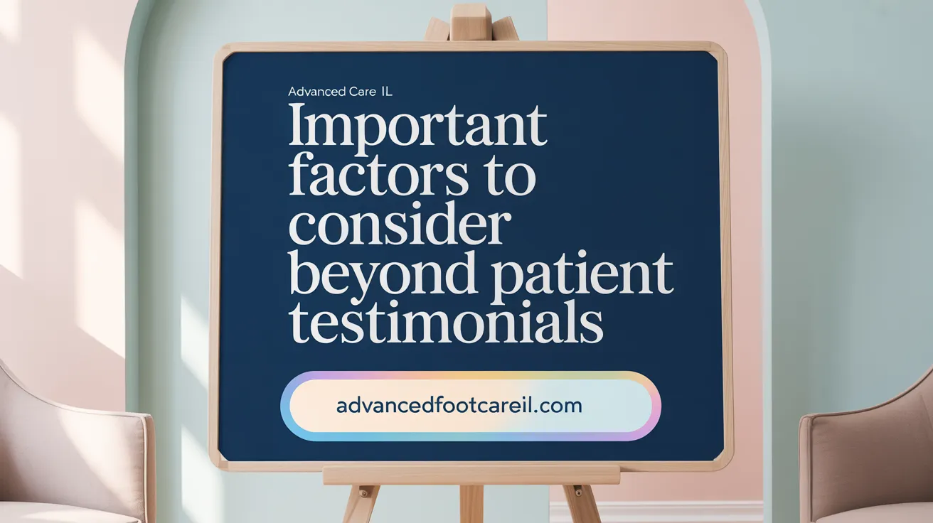 Important Factors to Consider Beyond Patient Testimonials