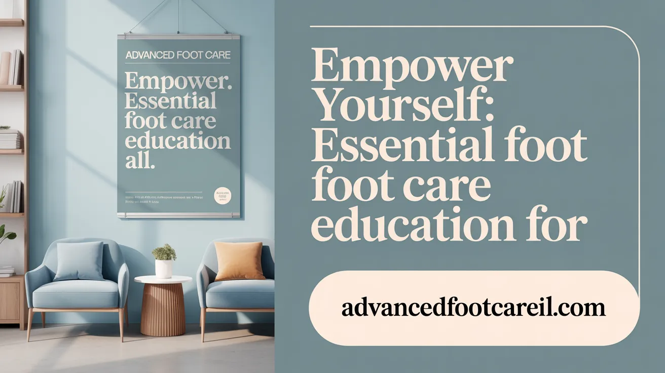 Empower Yourself: Essential Foot Care Education for All