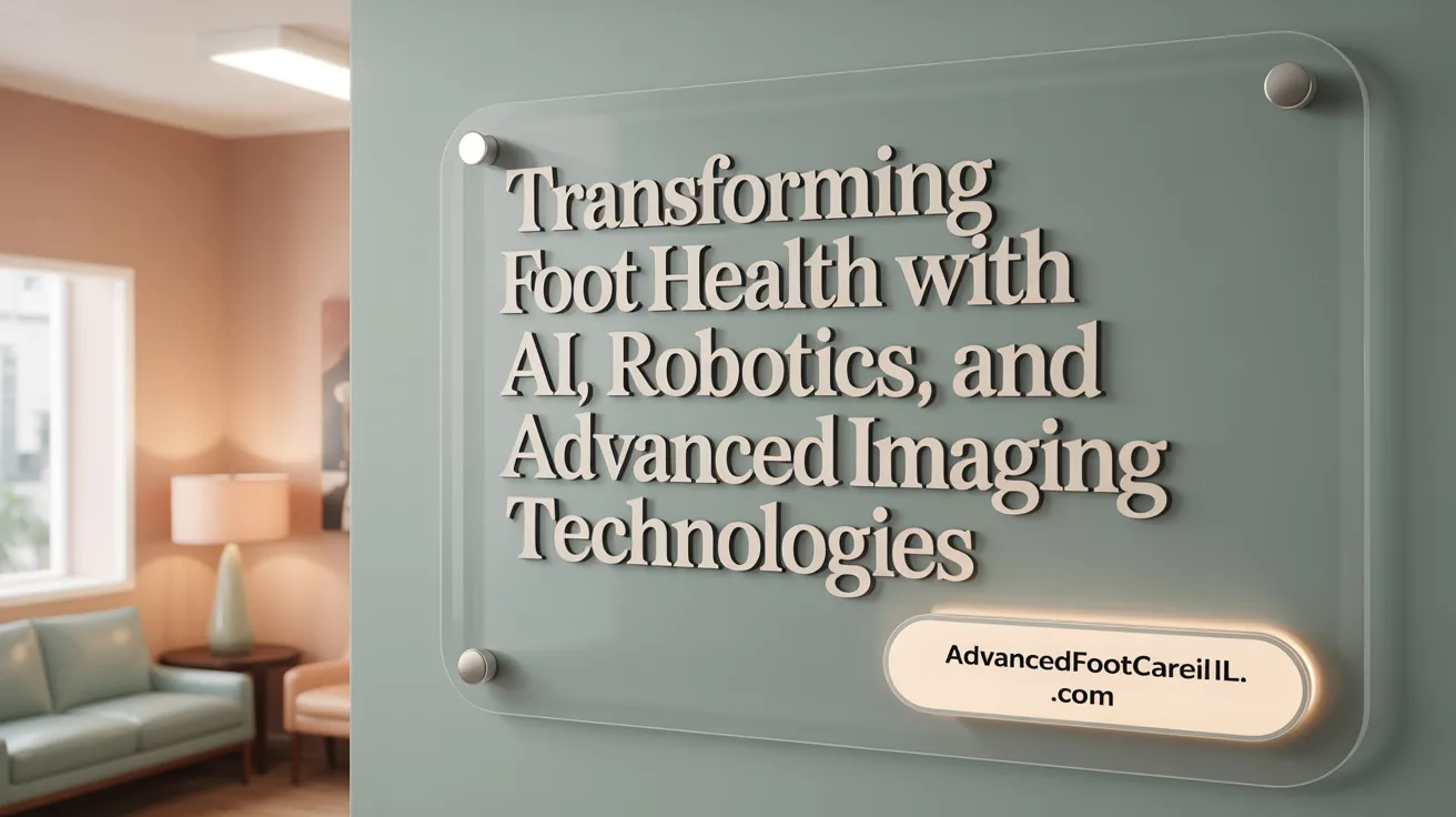Transforming Foot Health with AI, Robotics, and Advanced Imaging Technologies