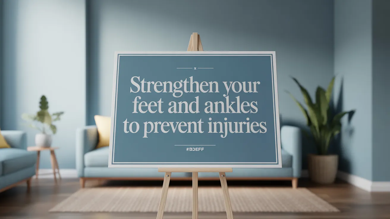 Strengthen Your Feet and Ankles to Prevent Injuries