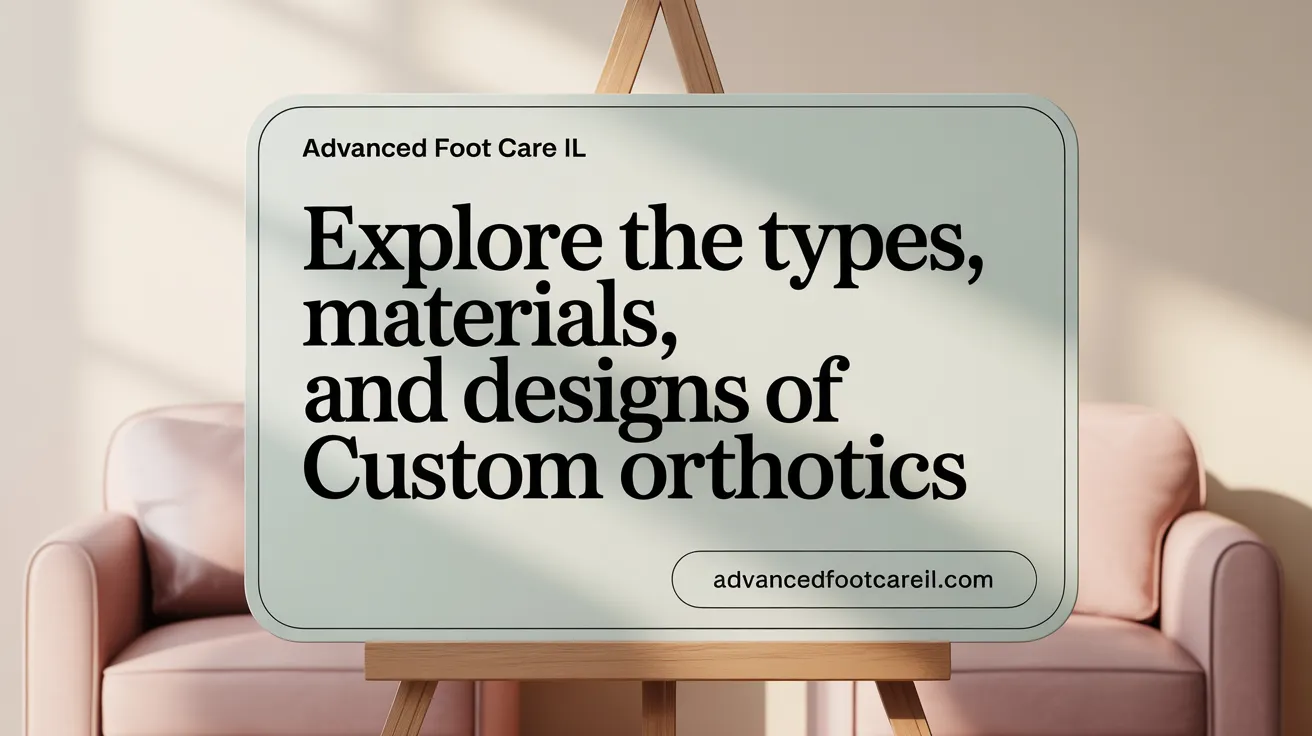 Explore the Types, Materials, and Designs of Custom Orthotics