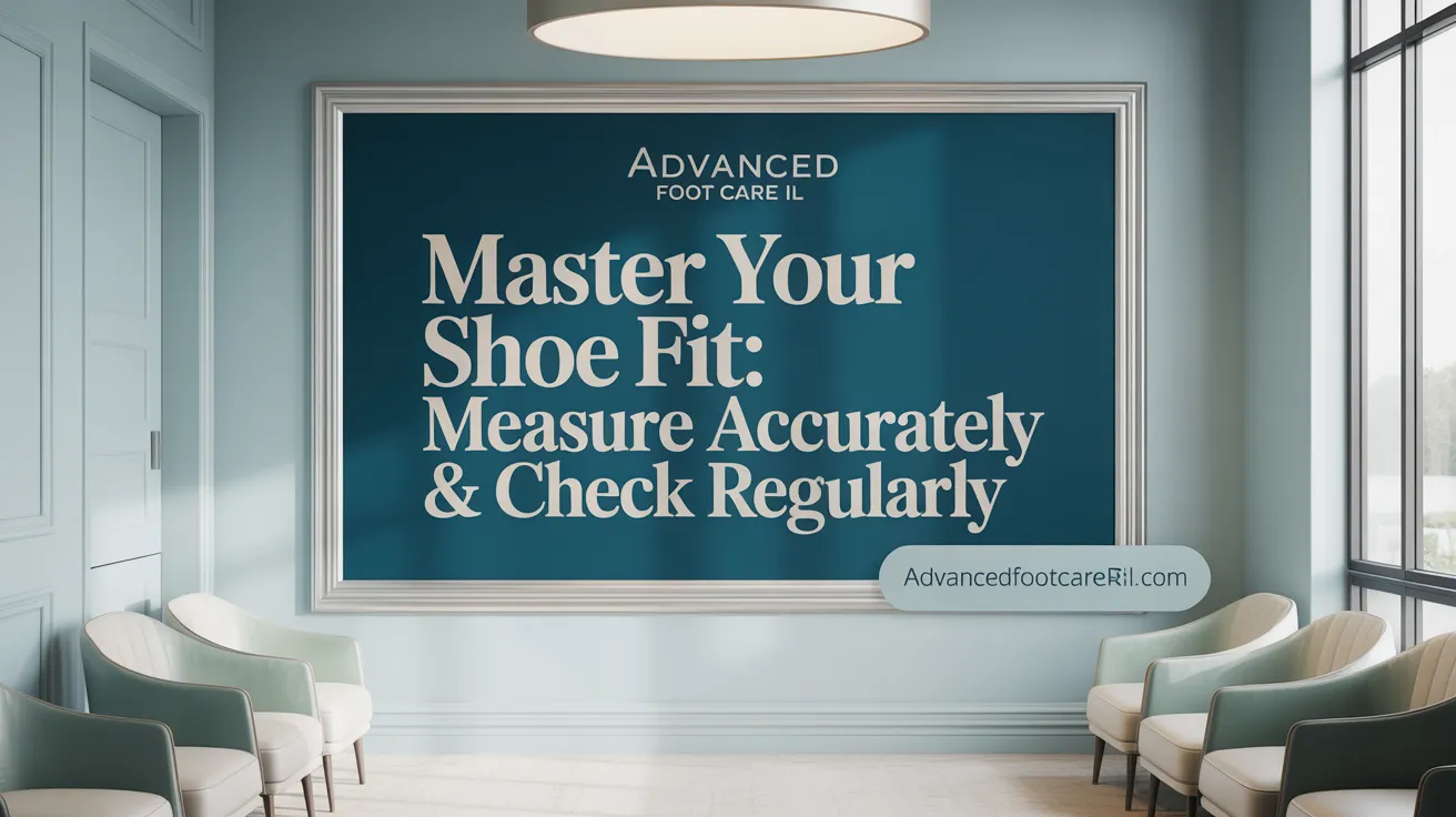 Master Your Shoe Fit: Measure Accurately & Check regularly