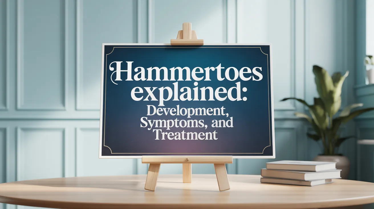 Hammertoes Explained: Development, Symptoms, and Treatment