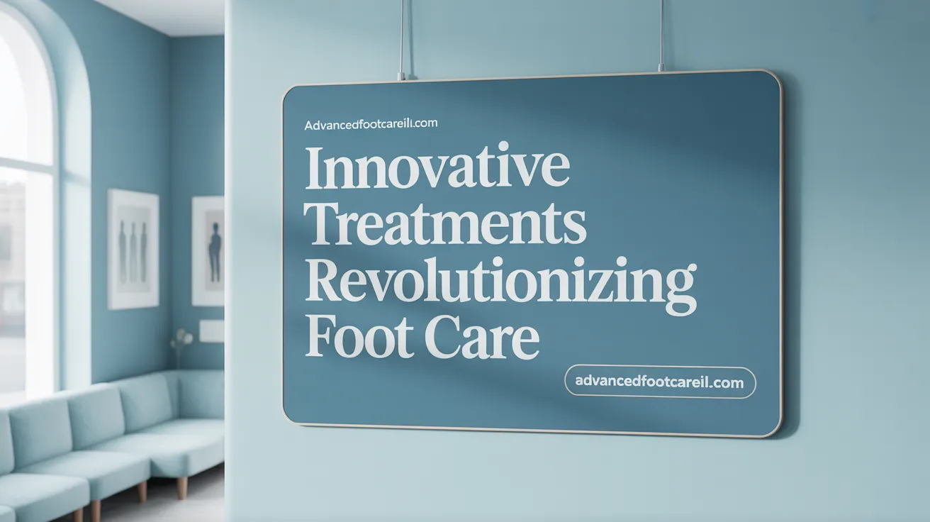 Innovative Treatments Revolutionizing Foot Care
