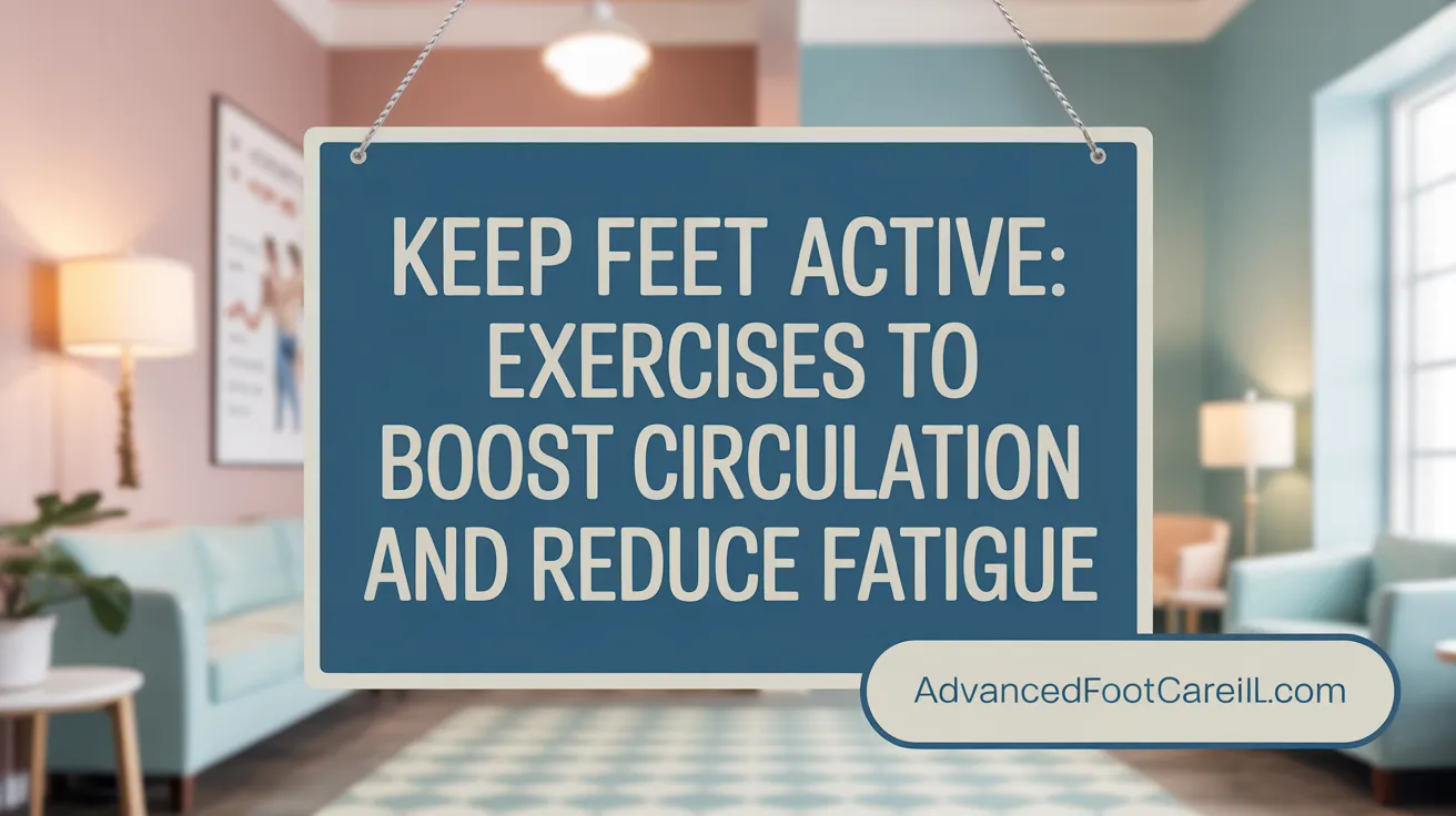Keep Feet Active: Exercises to Boost Circulation and Reduce Fatigue
