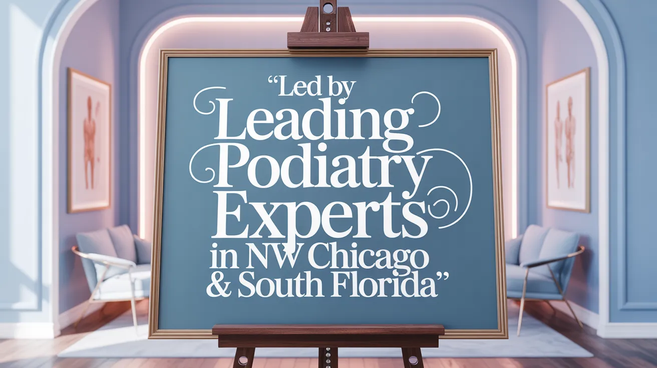 Led by Leading Podiatry Experts in NW Chicago & South Florida