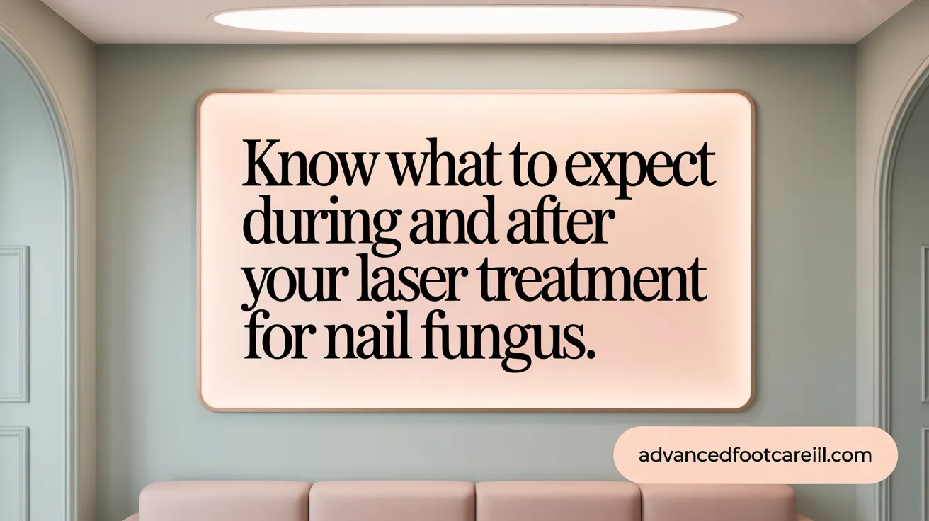 Know what to expect during and after your laser treatment for nail fungus.