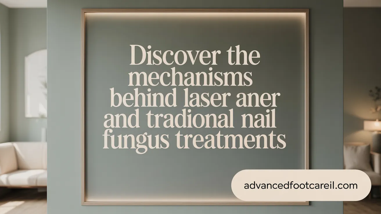 Discover the Mechanisms Behind Laser and Traditional Nail Fungus Treatments