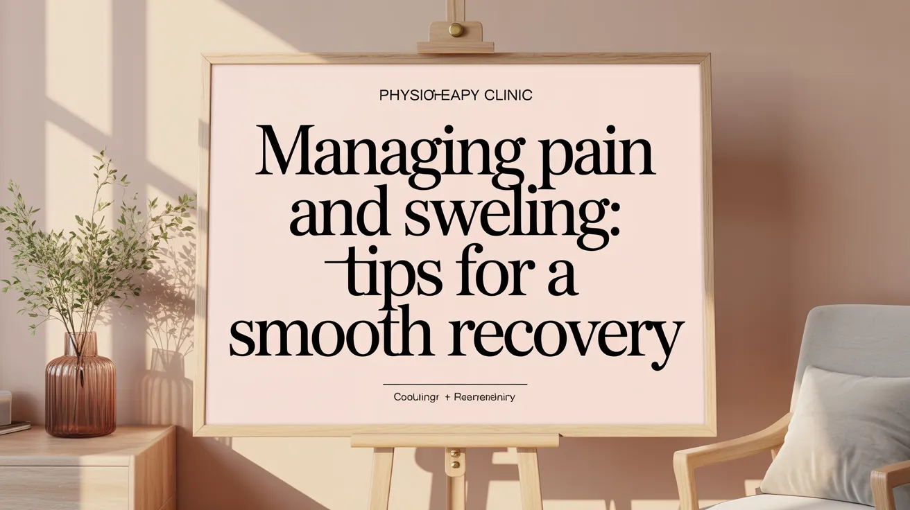 Managing Pain and Swelling: Tips for a Smooth Recovery