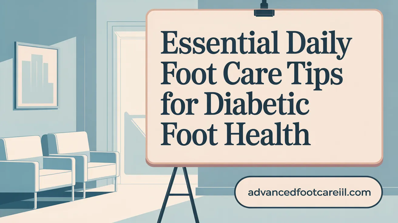 Essential Daily Foot Care Tips for Diabetic Foot Health