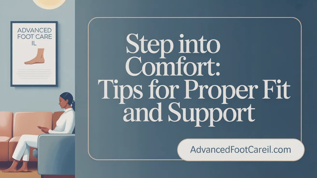 Step Into Comfort: Tips for Proper Fit and Support