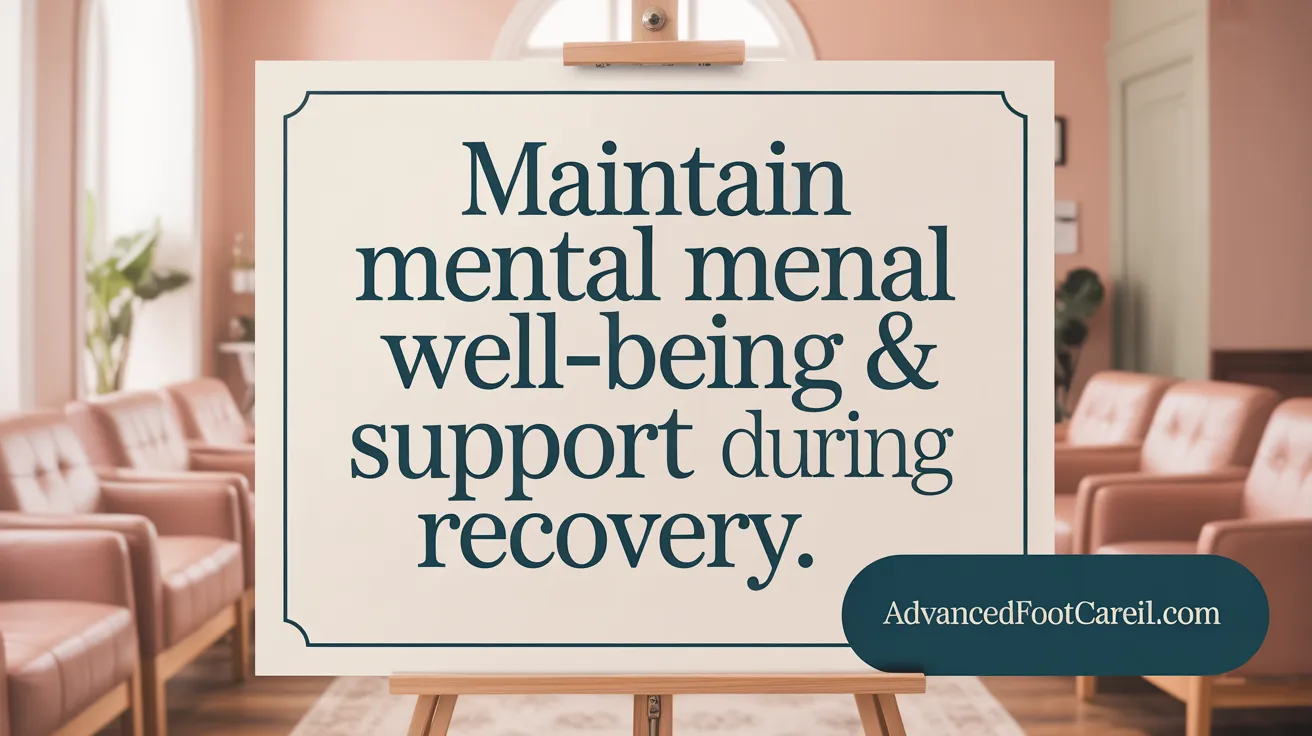 Maintain Mental Well-being & Support During Recovery