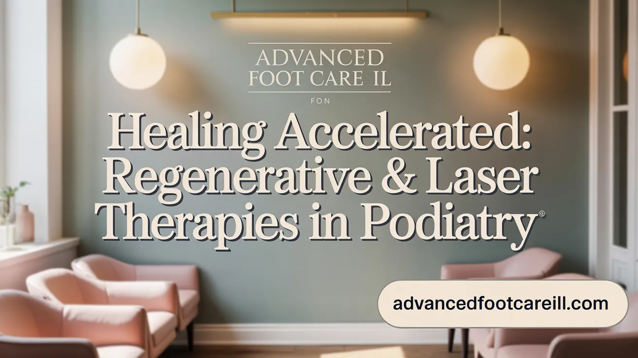 Healing Accelerated: Regenerative & Laser Therapies in Podiatry