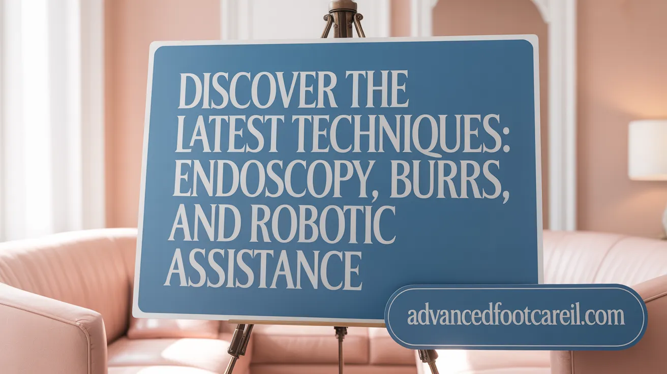 Discover the Latest Techniques: Endoscopy, Burrs, and Robotic Assistance