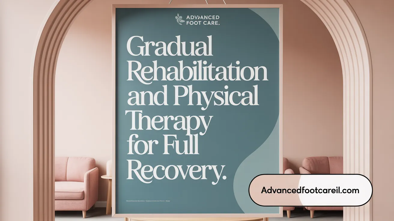 Gradual Rehabilitation and Physical Therapy for Full Recovery