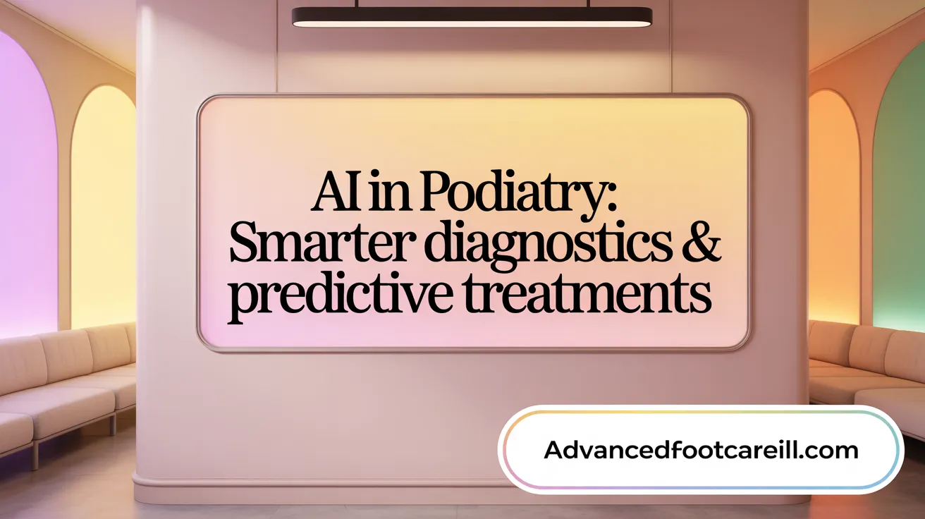 AI in Podiatry: Smarter Diagnostics & Predictive Treatments