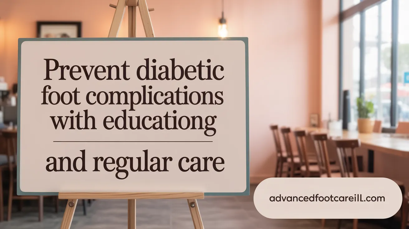Prevent Diabetic Foot Complications with Education and Regular Care