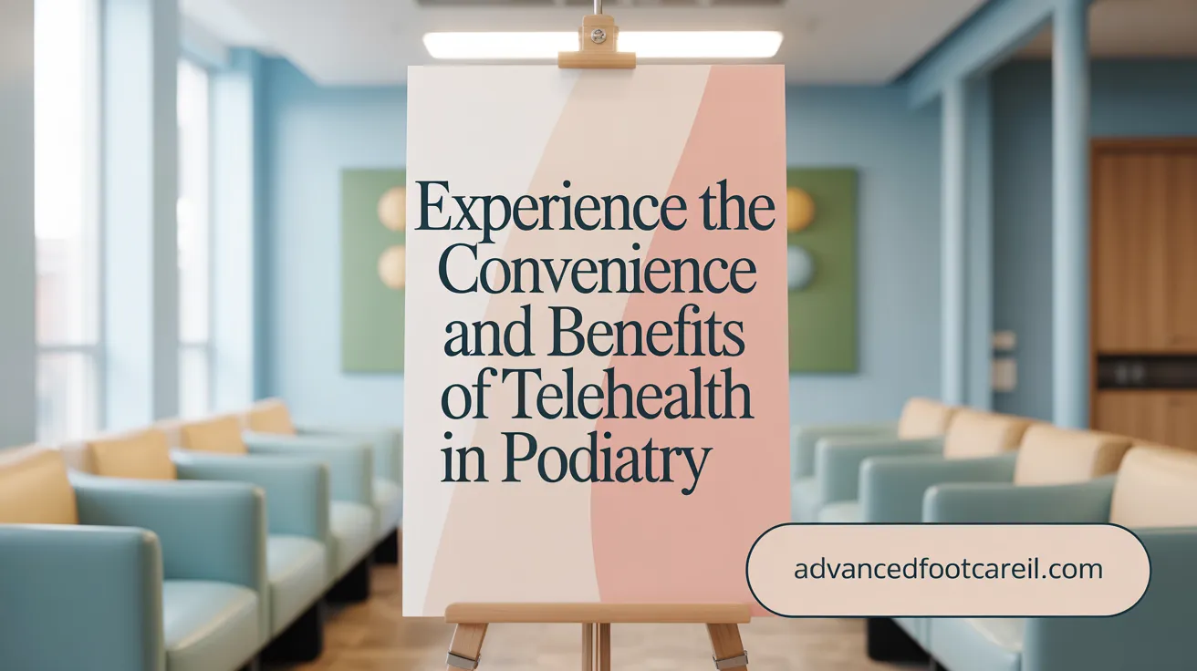 Experience the Convenience and Benefits of Telehealth in Podiatry
