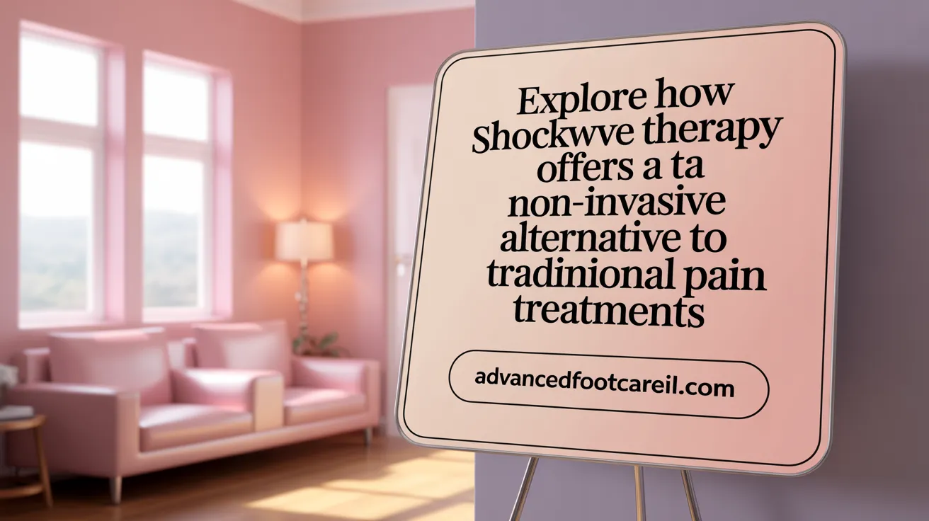 Explore How Shockwave Therapy Offers a Non-Invasive Alternative to Traditional Pain Treatments