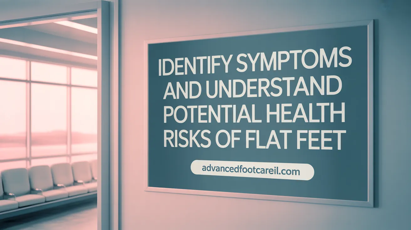 Identify Symptoms and Understand Potential Health Risks of Flat Feet
