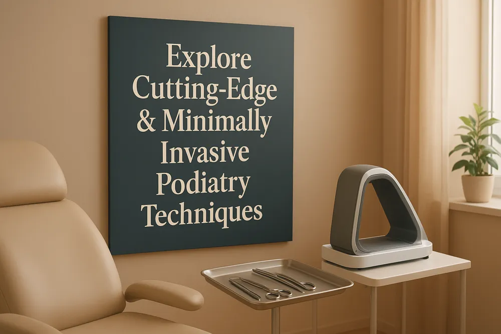 Explore Cutting-Edge & Minimally Invasive Podiatry Techniques
