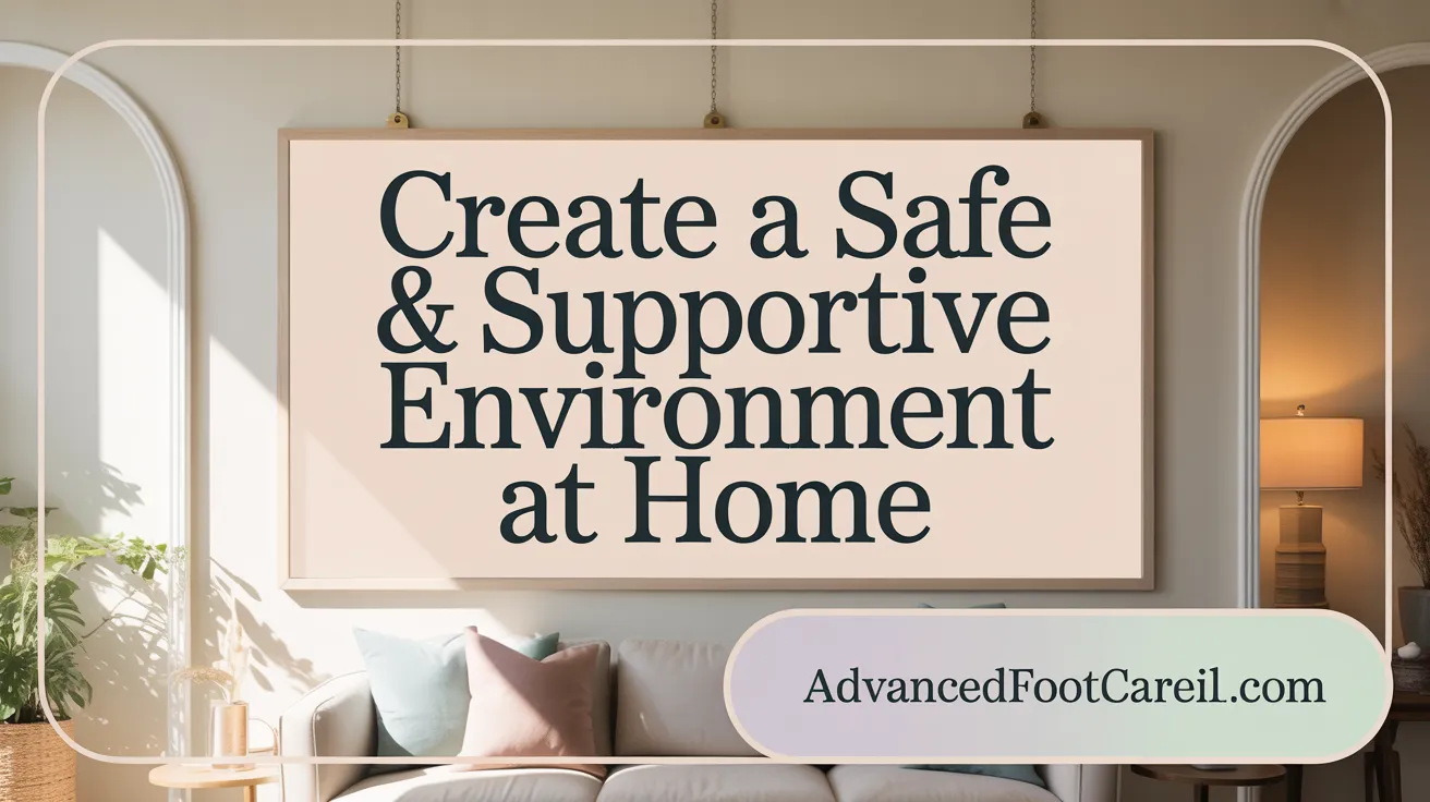 Create a Safe & Supportive Environment at Home