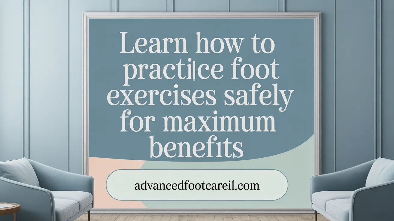 Learn How to Practice Foot Exercises Safely for Maximum Benefits