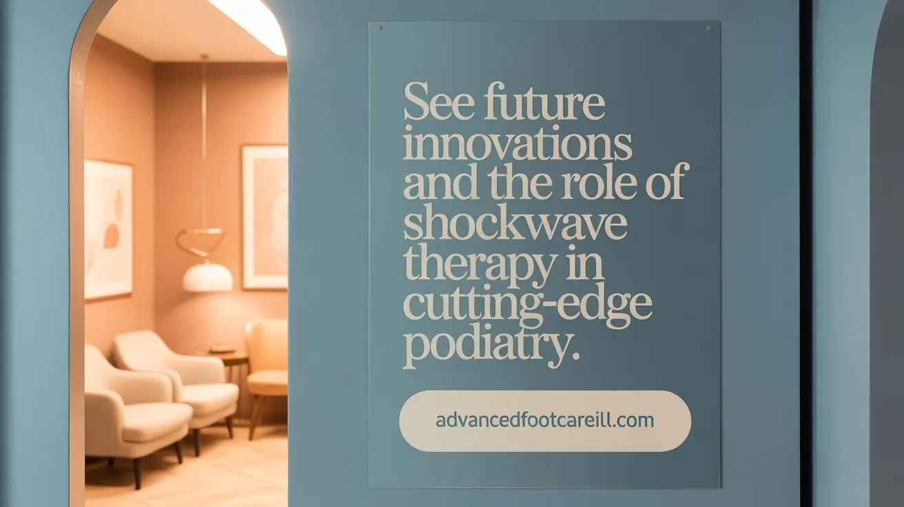 See Future Innovations and the Role of Shockwave Therapy in Cutting-Edge Podiatry