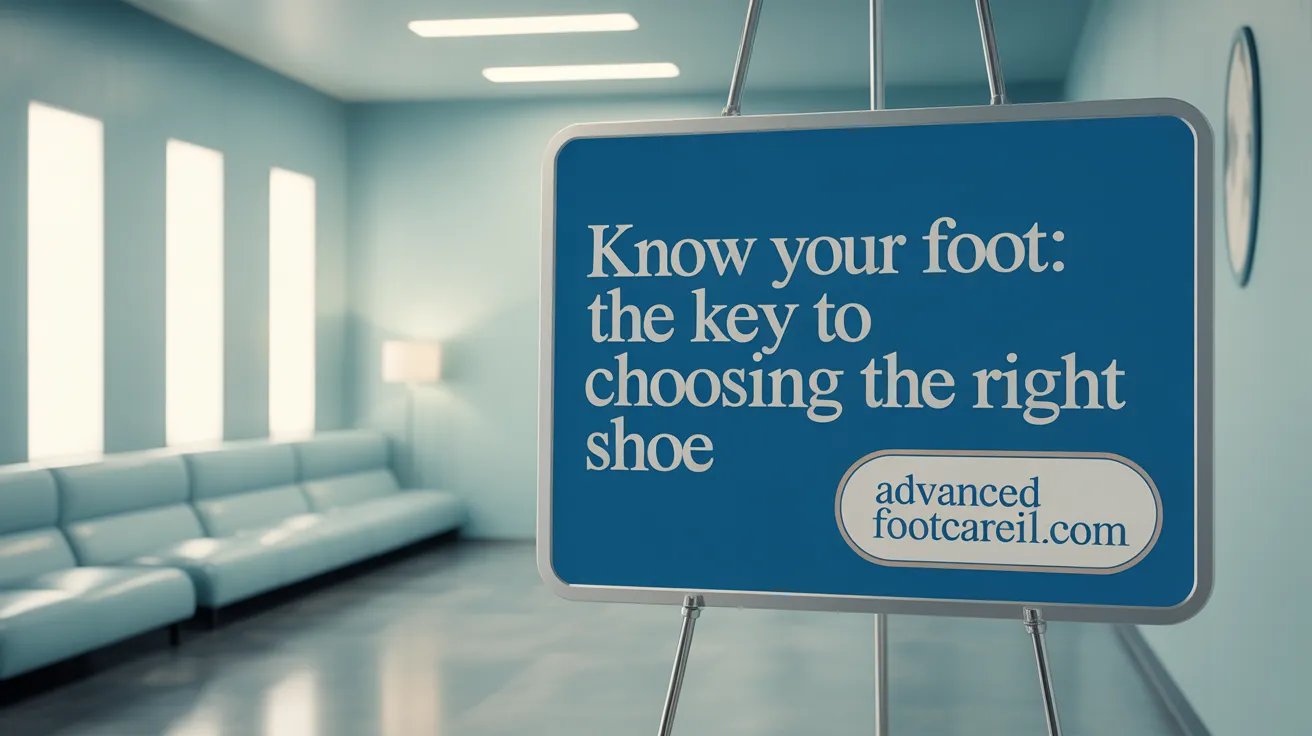 Know Your Foot: The Key to Choosing the Right Shoe