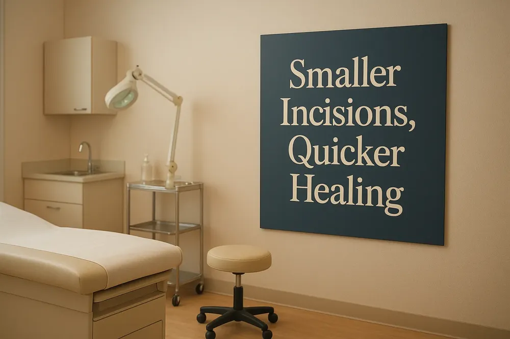 Smaller Incisions, Quicker Healing