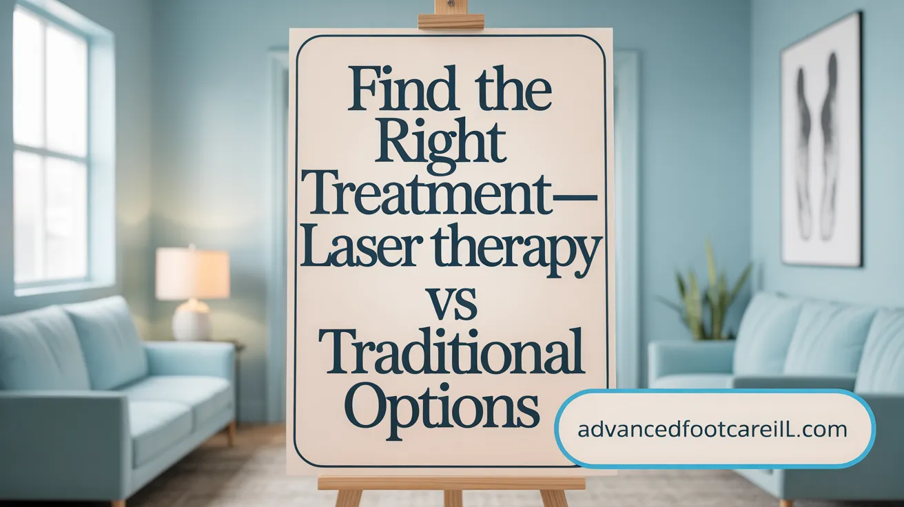 Find the Right Treatment—Laser Therapy vs Traditional Options