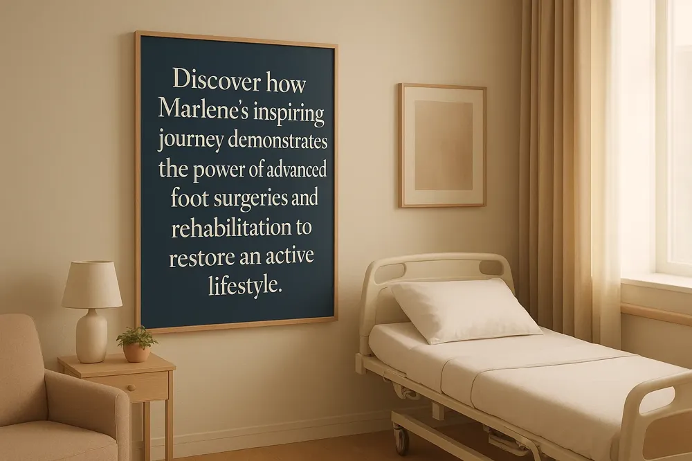 Discover how Marlene's inspiring journey demonstrates the power of advanced foot surgeries and rehabilitation to restore an active lifestyle.