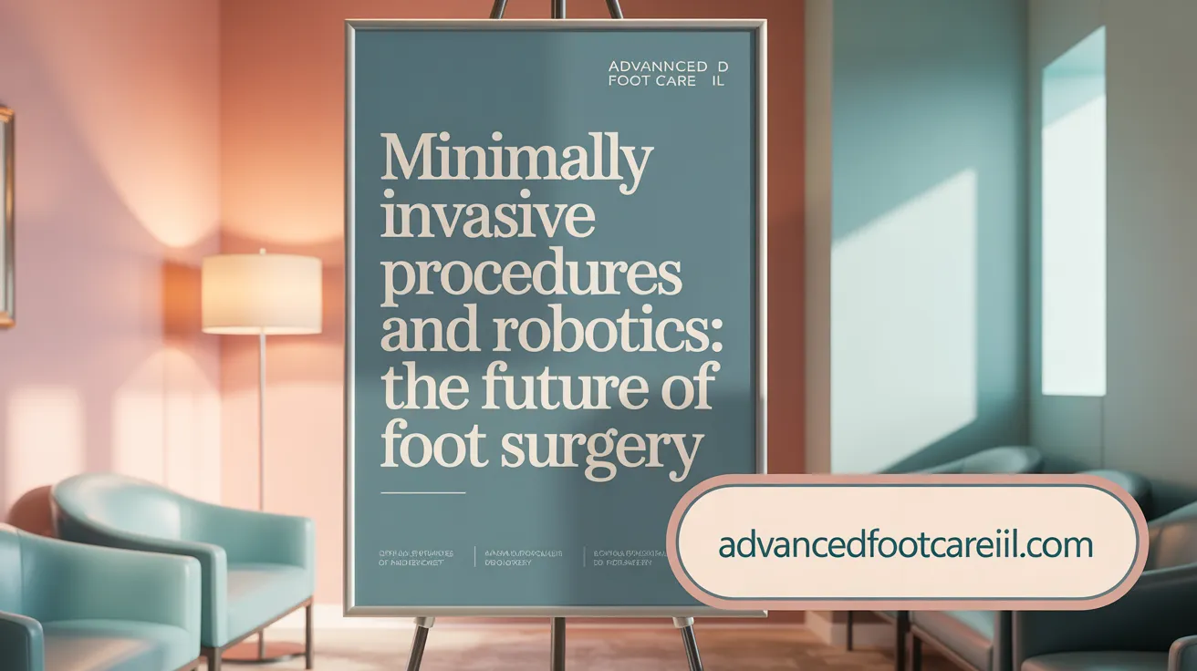 Minimally Invasive Procedures and Robotics: The Future of Foot Surgery
