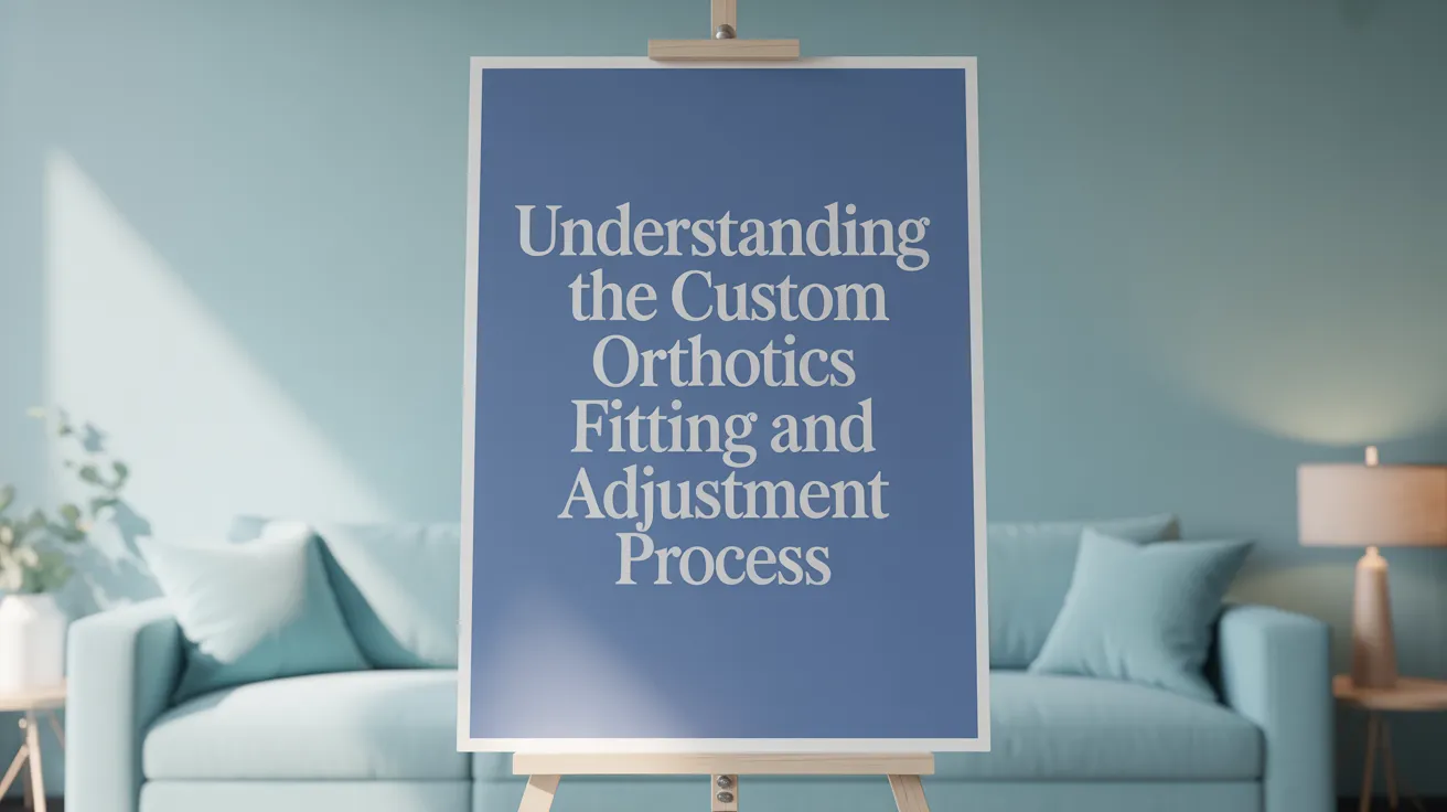 Understanding the Custom Orthotics Fitting and Adjustment Process