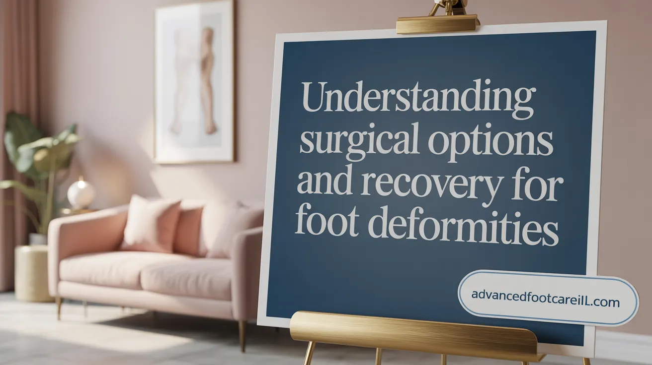 Understanding Surgical Options and Recovery for Foot Deformities