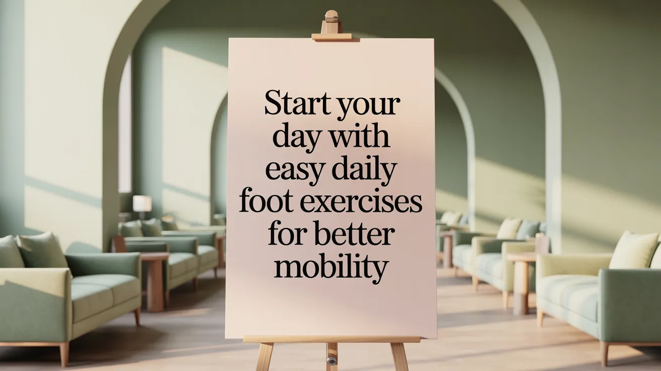 Start Your Day with Easy Daily Foot Exercises for Better Mobility