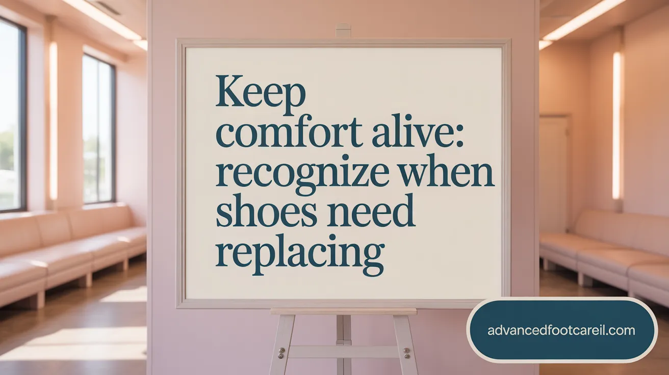 Keep Comfort Alive: Recognize When Shoes Need Replacing