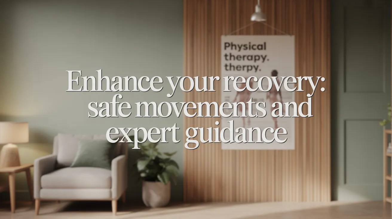 Enhance Your Recovery: Safe Movements and Expert Guidance