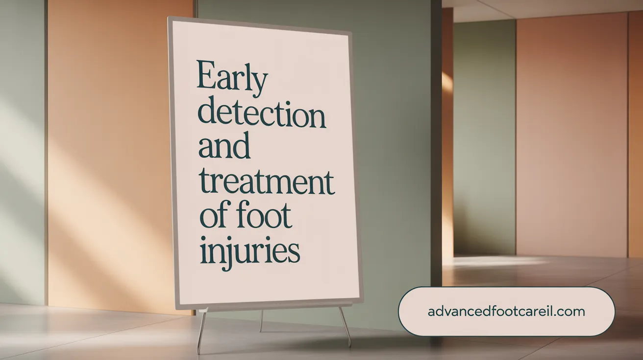 Early Detection and Treatment of Foot Injuries