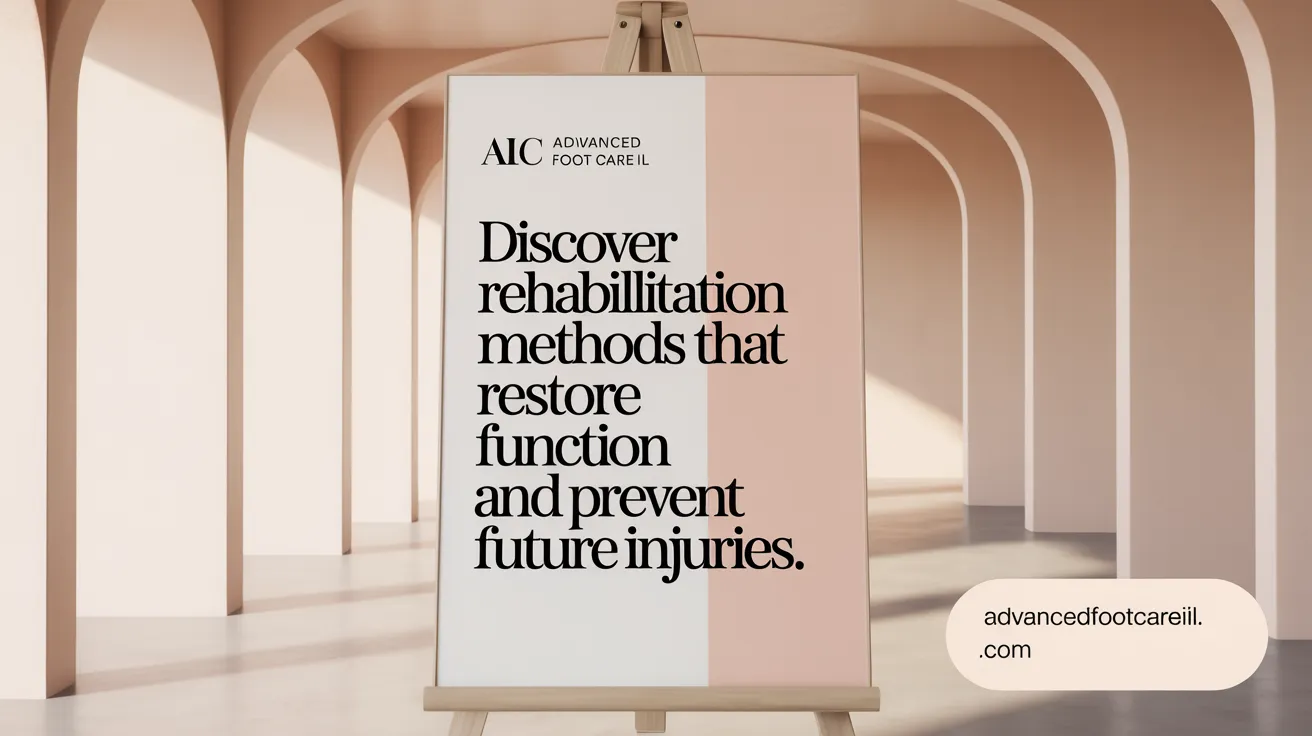 Discover rehabilitation methods that restore function and prevent future injuries.