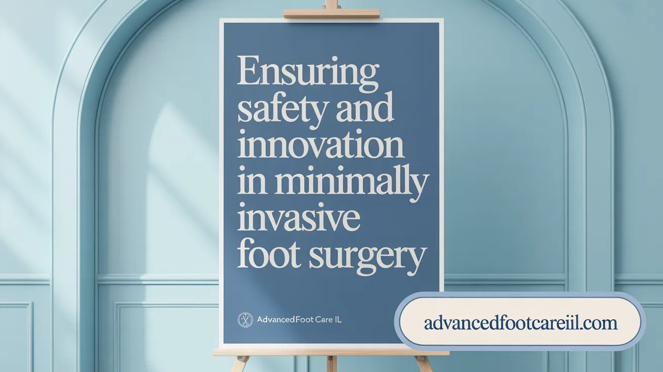 Ensuring Safety and Innovation in Minimally Invasive Foot Surgery
