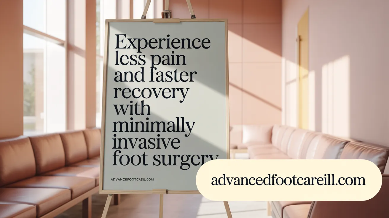 Experience Less Pain and Faster Recovery with Minimally Invasive Foot Surgery