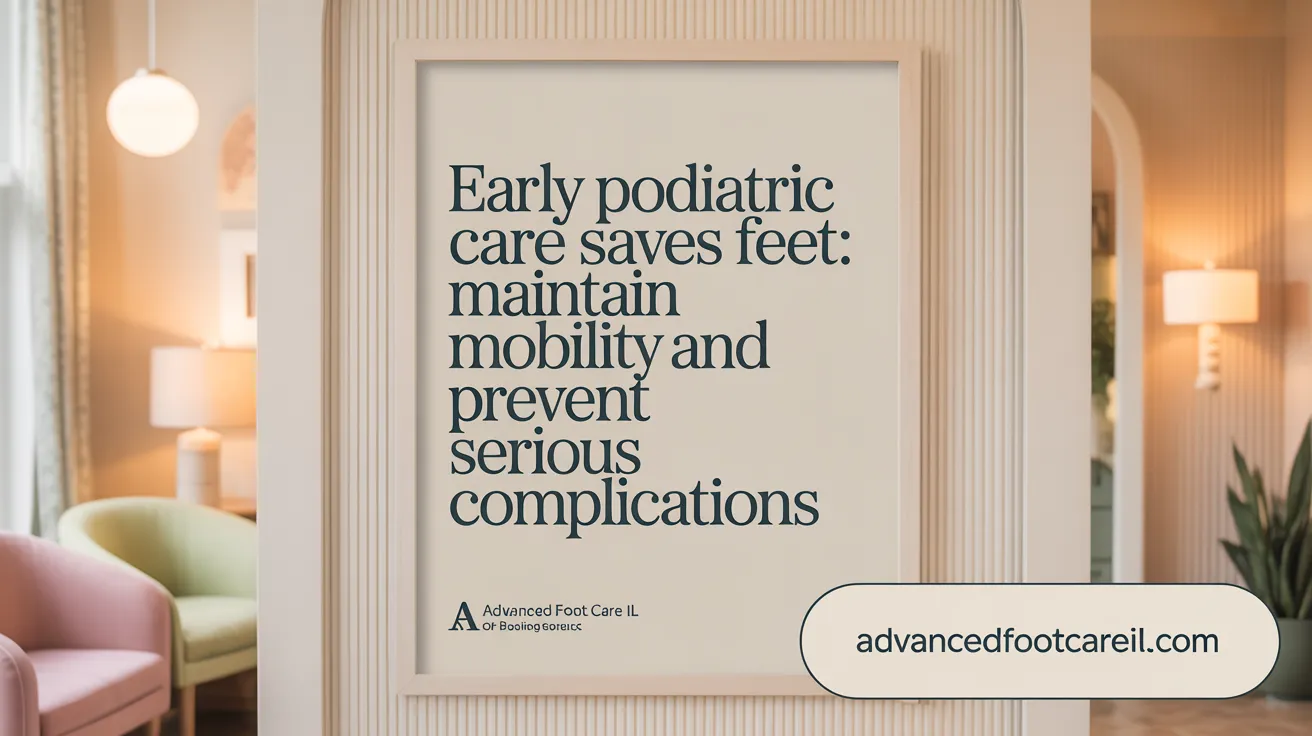 Early Podiatric Care Saves Feet: Maintain Mobility and Prevent Serious Complications