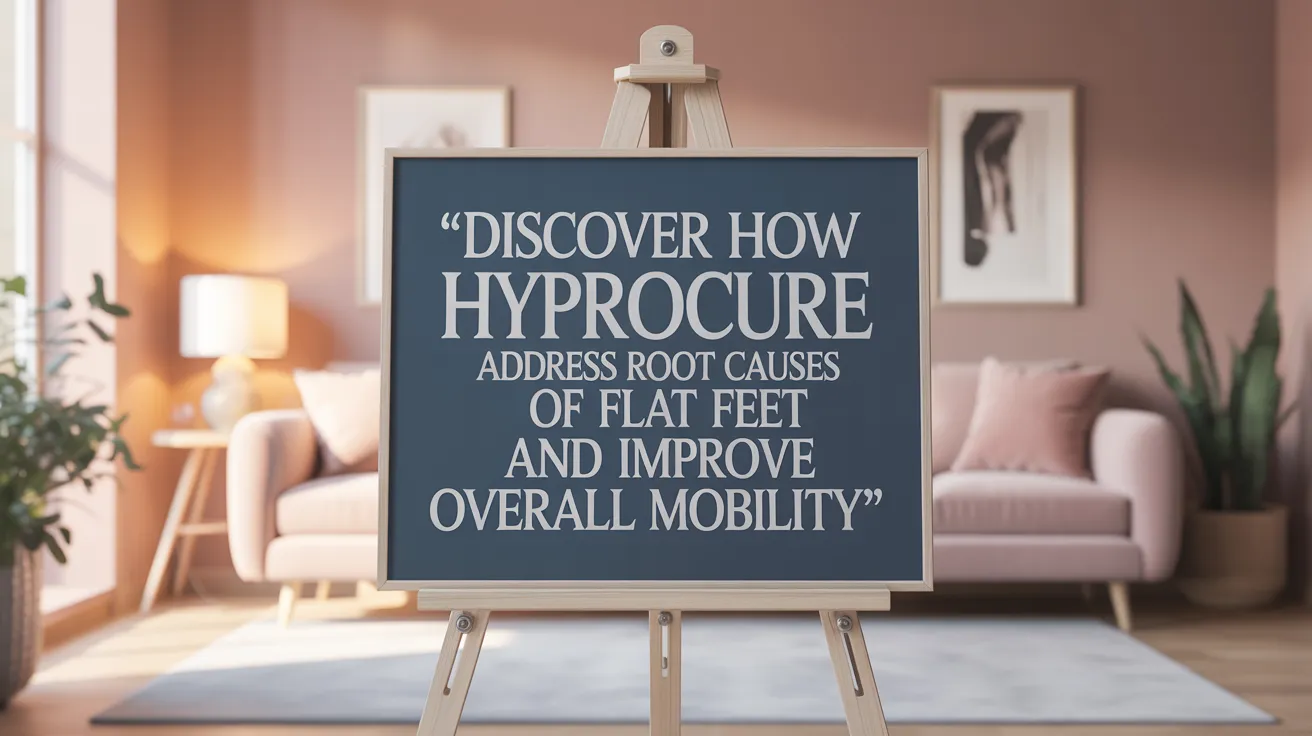 Discover How HyProCure Address Root Causes of Flat Feet and Improve Overall Mobility