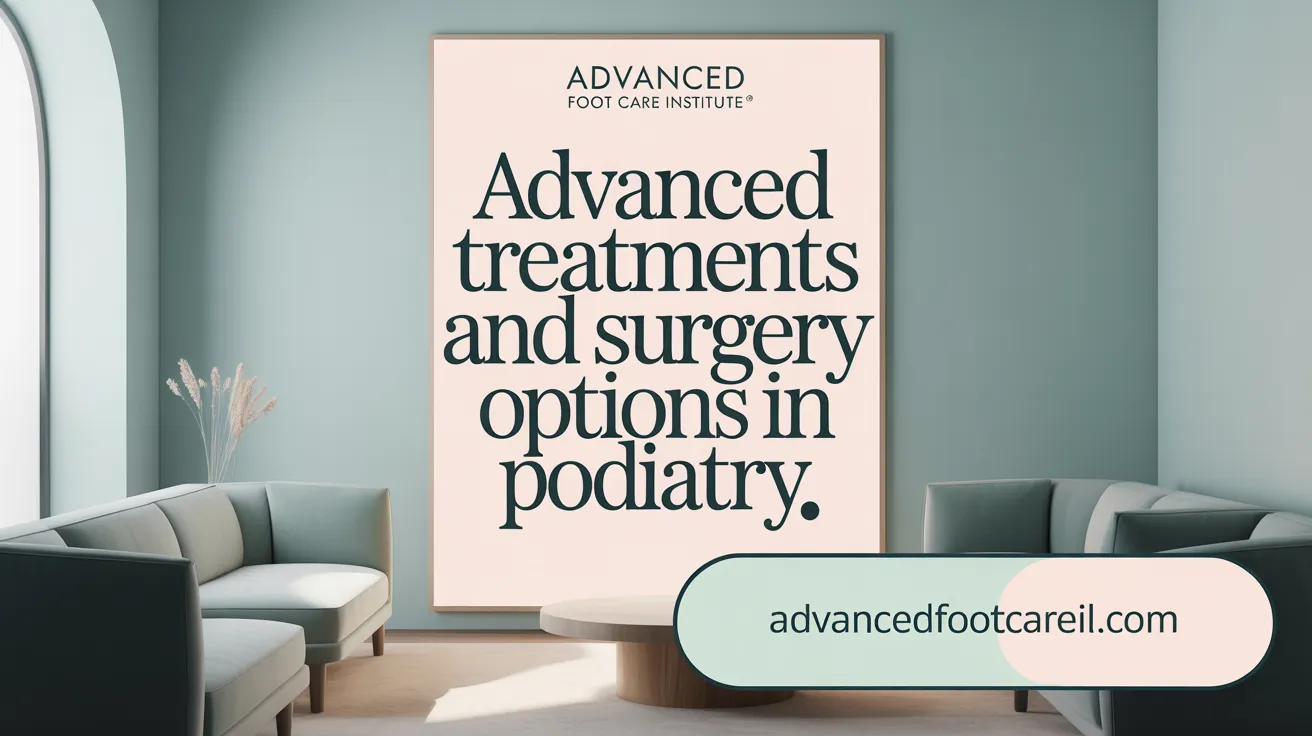 Advanced Treatments and Surgery Options in Podiatry