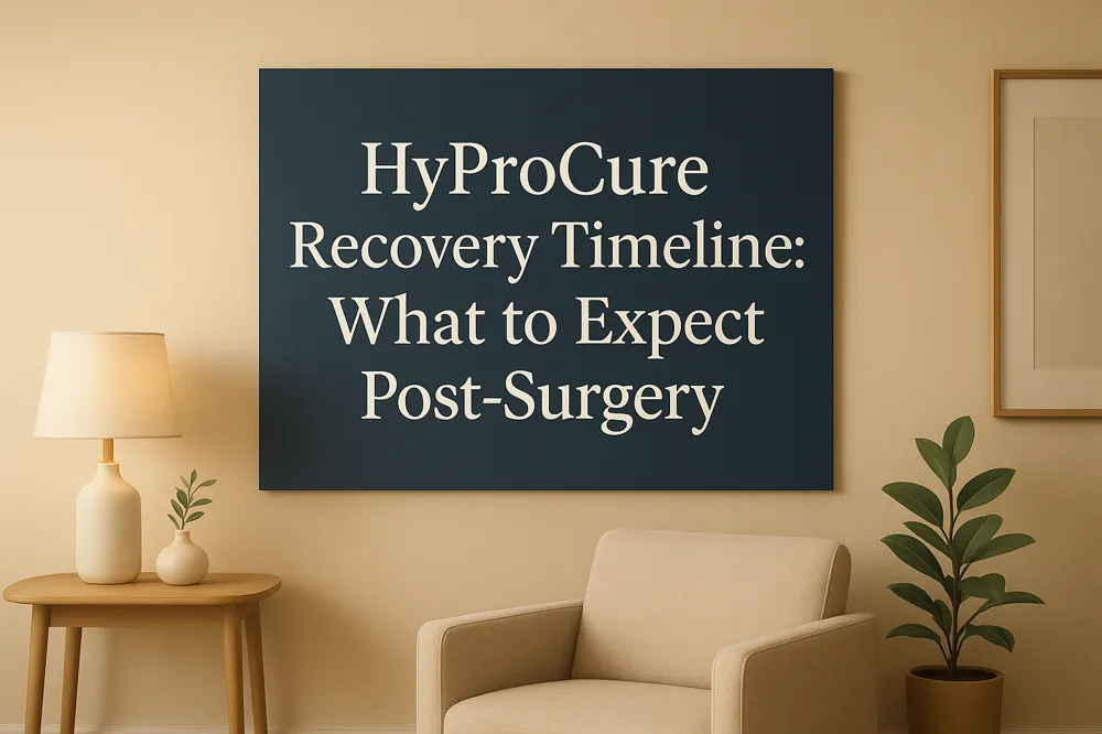HyProCure Recovery Timeline: What to Expect Post-Surgery